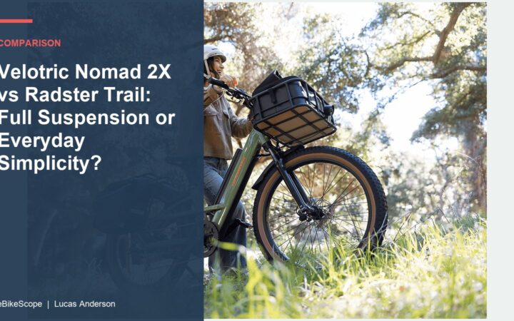 Velotric Nomad 2X vs Radster Trail: Full Suspension or Everyday Simplicity? featured image
