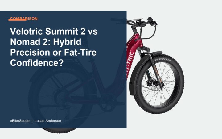Velotric Summit 2 vs Nomad 2: Hybrid Precision or Fat-Tire Confidence? featured image
