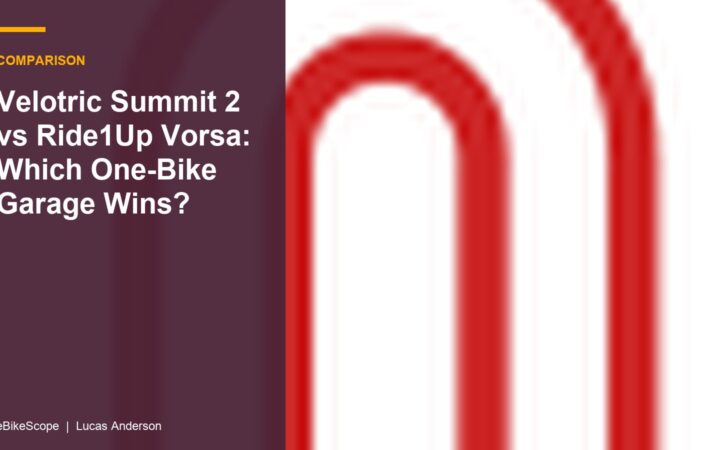 Velotric Summit 2 vs Ride1Up Vorsa: Which One-Bike Garage Wins? featured image