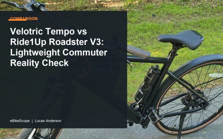 Velotric Tempo vs Ride1Up Roadster V3: Lightweight Commuter Reality Check featured image