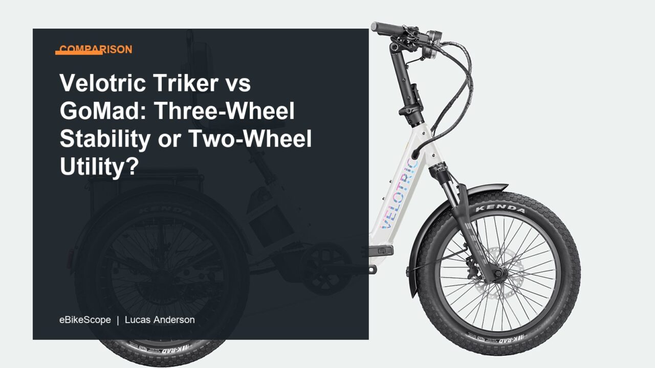Velotric Triker vs GoMad: Three-Wheel Stability or Two-Wheel Utility? featured image
