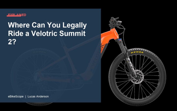 Where Can You Legally Ride a Velotric Summit 2? featured image